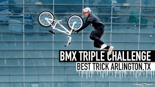 ICE COLD BEST TRICK - BMX TRIPLE CHALLENGE - ARLINGTON 2022