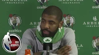 [FULL] Kyrie Irving and Brad Stevens react to Celtics loss to Cavaliers | ESPN