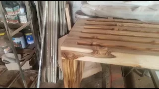 Banca Madera en Teca