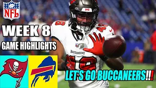 Tampa Bay Buccaneers vs Buffalo Bills [Week 8] (10/26/23) | NFL Highlights TODAY