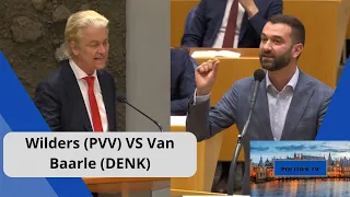 Wilders (PVV) VS Van Baarle (DENK): "Een groep RADICALE MOSLIMS willen de JOODSE staat VERNIETIGEN!"