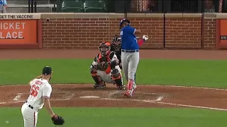 Vladimir Guerrero Jr. CRUSHES 28th Home Run Of The Season | Blue Jays vs. Orioles (July 6, 2021)