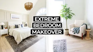 Extreme Bedroom Makeover - Full Room Transformation (Start to Finish)