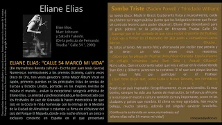 Samba Triste (Baden Powell / Trinidade William) - Eliane Elias