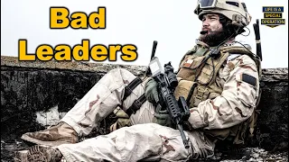 5 Characteristics of Bad Leaders