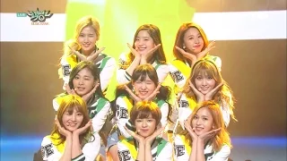 뮤직뱅크 - 트와이스, 애교 포텐 샤샤샤♬ ‘Cheer Up’.20160520