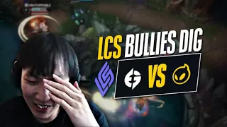 PLAYOFFS IS HERE, LCS BULLIES DIG | Doublelift