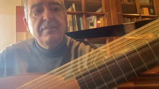 Baroque Lute: morning routine