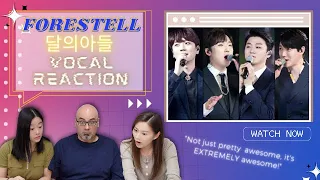 FORESTELLA(포레스텔라) - Hijo de la Luna (달의 아들) - Vocal Coach Reacts [Open Concert 20200524]