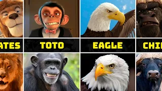 Animals United Characters in Real Life