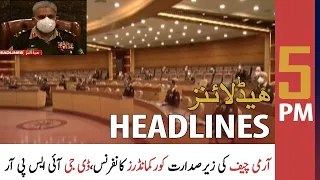 ARY News Headlines | 5 PM | 25 May 2021