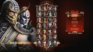 Mortal Kombat 9 - Expert Tag Ladder (Quan Chi & Scorpion/3 Rounds/No Losses)