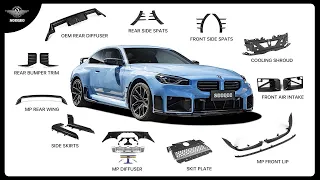 Full Dry Carbon Kits For NEW BMW M2 G87 - Dongsai Car Styling
