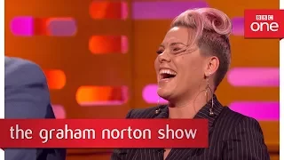 The time Pink thought Robbie Williams was a chef - The Graham Norton Show: 2017 - BBC One