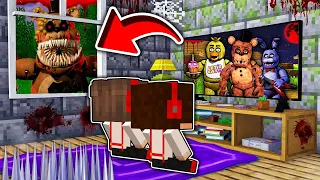 NIE OGLĄDAJ STRASZNEGO FILMU O ANIMATRONIKACH Z FNAF W MINECRAFT?! GPLAY & LUMI