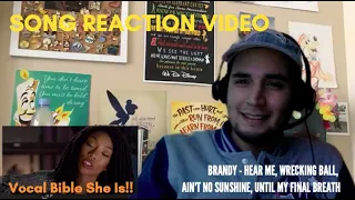 BRANDY IS THE VOCAL BIBLE! ("Queens" Solos) Reaction Video