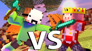 Dream VS Technoblade - Minecraft FIGHT Animation