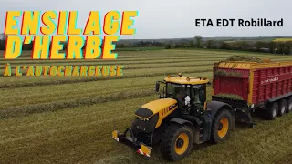 Ensilage d'herbe à l'autochargeuse / EDT Robillard
