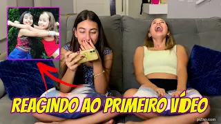 REAGINDO A UM VÍDEO ANTIGO COM A LUIZA - Super Maravilhosa e Maravilinda - Julia Moraes @LuizaVinco