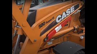 Case 580SM Backhoe