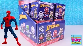 Spider-Man Funko Mystery Minis Marvel Comic Book Super Hero Figures Toy Review Unboxing | PSToyRevie