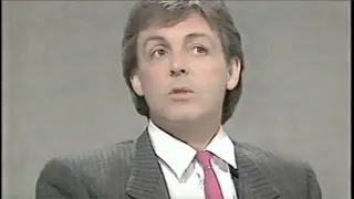 Paul McCartney Interview with Tracey Ullman on Aspel & Company, Saturday, June 9, 1984