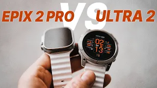 Garmin Epix 2 Pro не против Apple Watch Ultra 2 / Гармин Эпикс Про или Эппл Ультра 2 - что выбрать?