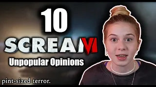 10 UNPOPULAR SCREAM OPINIONS! (About Scream Movies 1-6) #scream #scream7