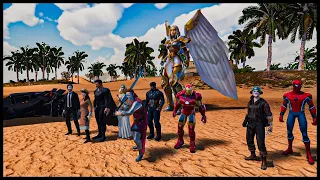 Super HEROES Surrounded By 2 Million Evil - Ultimate Epic Battle Simulator 2