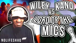 Please Slow It down Kano! | Wiley vs. Kano – Lord of the Mics 1| NoLifeShaq REACTION