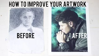 HOW TO IMPROVE YOUR ART || My Top Ten Tips