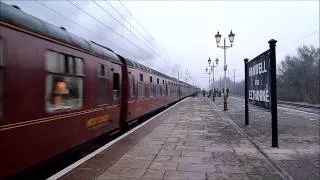 46201 Princess Elizabeth Trundles Through Hanwell 01/12/12