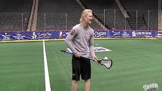 Minnesota Swarm: Matt Gibson shows off his lacrosse stick tricks