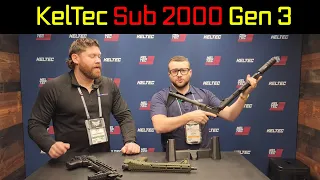 KelTec's SUB2000 Gen 3: Watch It Fold with Optic Intact! -- SHOT Show 2024