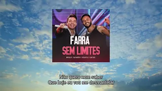 Farra Sem Limites - Wesley Safadão Deavele Santos  (Letra) Hit 2023