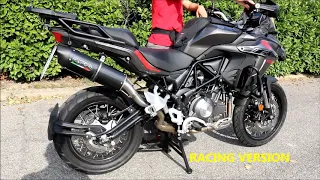 SCARICO GPR BENELLI TRK 502 X GPR EXHAUST SYSTEMS SOUND