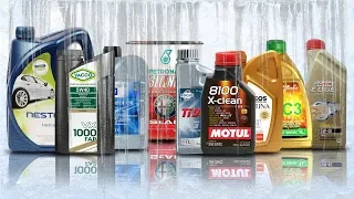 Oil 5W40 C3 Cold Test -30 ° C Motul, Castrol, Fuchs, GM, Eneos, Neste, Petronas, Yacco