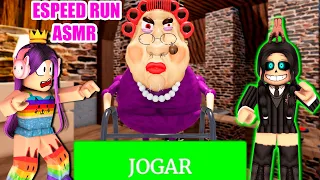 ESCAPE EVIL GRANDMA!  *without dying SPEED RUN ( ASMR )