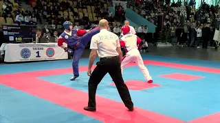 Milad Henriksen v Finlay Heesom WAKO European Championships 2018