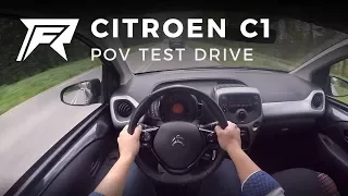 2017 Citroen C1 - POV Test Drive (no talking, pure driving)