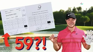 Pro Golfer Shoots Lowest Round In Tour History (59!!)