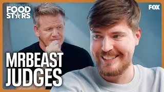 MrBeast Tears Up While Taste Testing Delivery Meals | Gordon Ramsay’s Food Stars