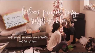 ♡ lesbian promise ring surprise (emotional) | lgbt ♡