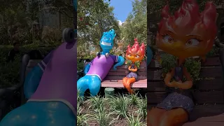 Disney Pixar Elemental at Disney Springs! #waltdisneyworld #elemental #disneysprings #shorts