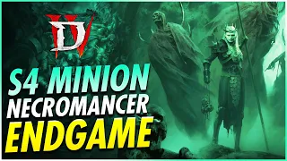 NEW Best Minion Necromancer Build Endgame Guide - Diablo 4 Season 4