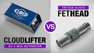 CloudLifter vs FetHead On Behringer XM8500 Ultravoice Comparison / Test / Review