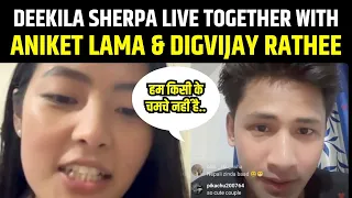 Deekila Sherpa LIVE With Digvijay Rathee, Aniket Pakhrin Lama, Splitsvilla 15 | Akriti Negi