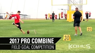 Field Goal Competition | 2017 Kohl's Kicking Camp Pro Combine