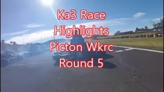 WKRC ROUND 5 KA3 JUNIOR RACE HIGHLIGHTS (BIG CRASH)