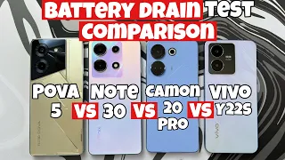 Tecno Pova 5 VS Infinix Note 30 VS Camon 20 Pro VS Vivo Y22s - SINO ANG WORTH IT ?